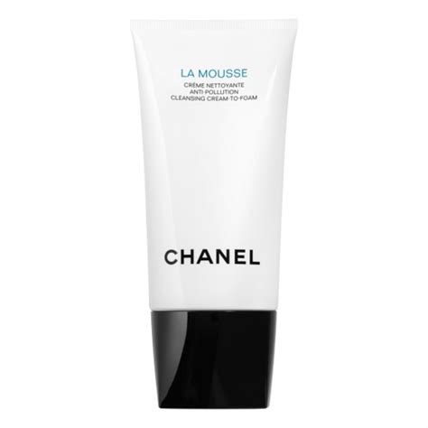 chanel la mousse anti-pollution cleansing cream-to-foam review|chanel la mousse reviews.